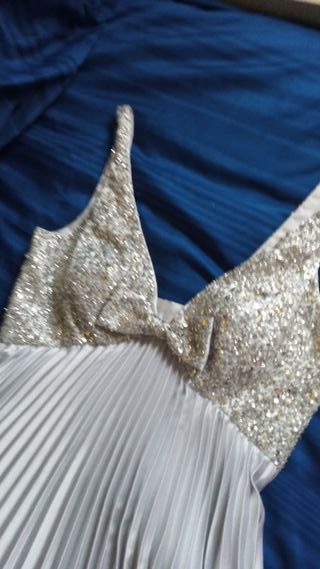 Abito donna paillettes oro/argento