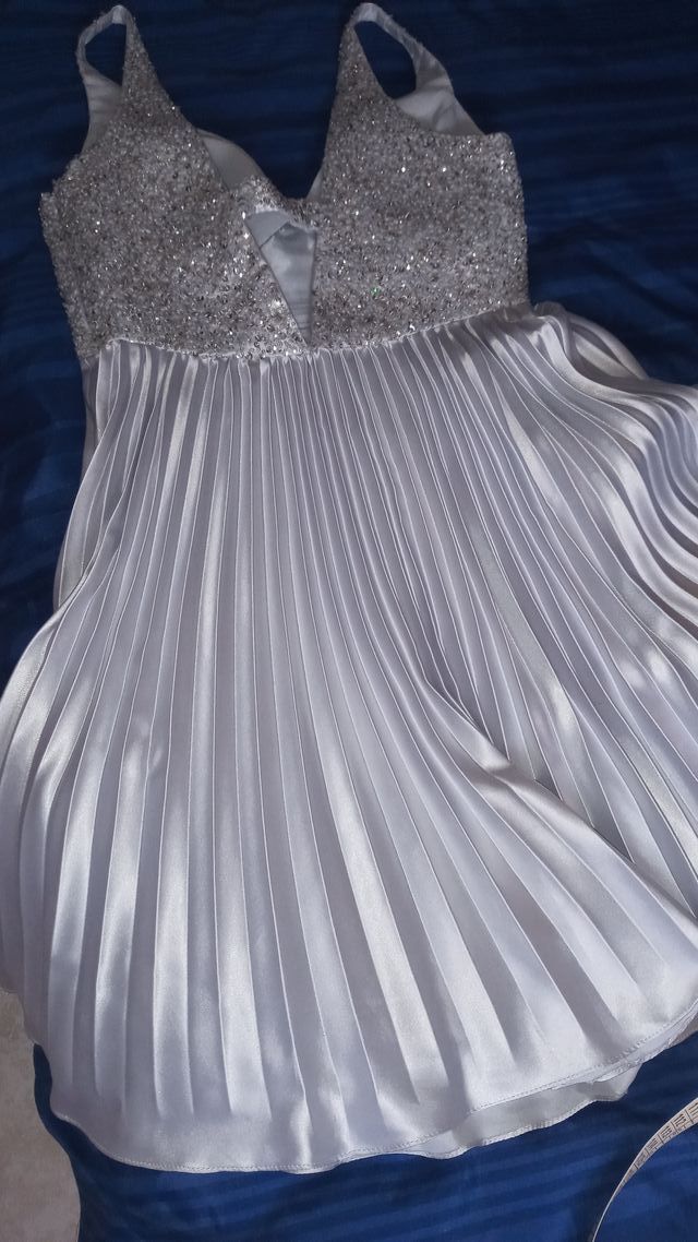 Abito donna paillettes oro/argento