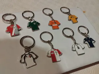 Portachiavi con design delle maglie di calcio della Liga (x7)