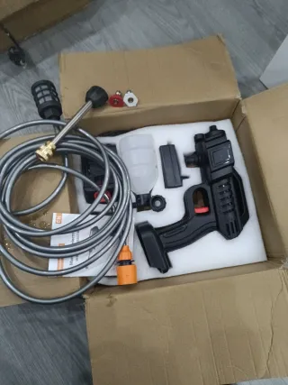 Pistola de agua a presión