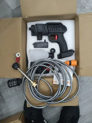 Pistola de agua a presión