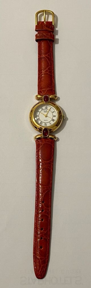 Orologio Dom Baiz Quarzo Solo Tempo Oro Rosso