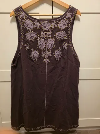 Vestido Free People Samson Mini Bordado