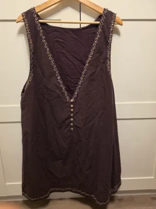 Vestido Free People Samson Mini Bordado