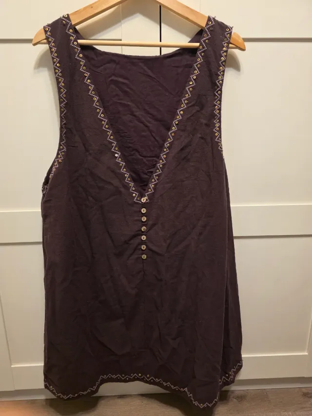 Vestido Free People Samson Mini Bordado