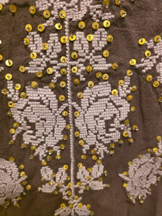 Vestido Free People Samson Mini Bordado