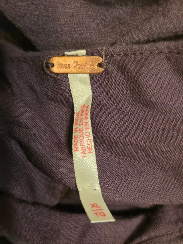 Vestido Free People Samson Mini Bordado