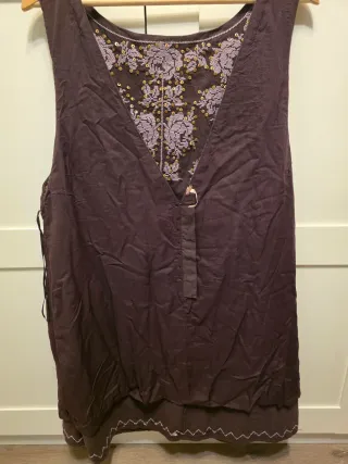 Vestido Free People Samson Mini Bordado