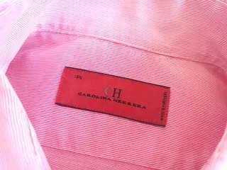 Camisa Hombre Carolina Herrera Talla 16,5 L