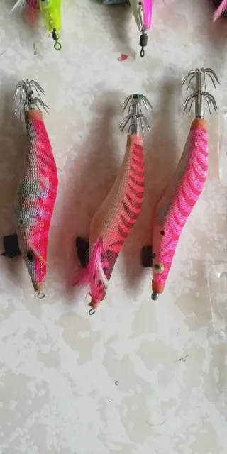 Lote Poteras Calamar Variadas