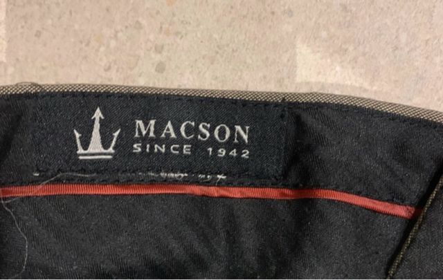 Pantalón de traje marron
