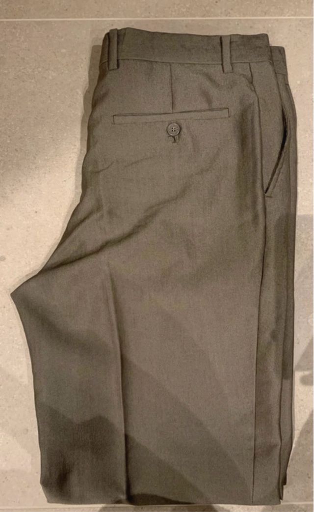 Pantalón de traje marron