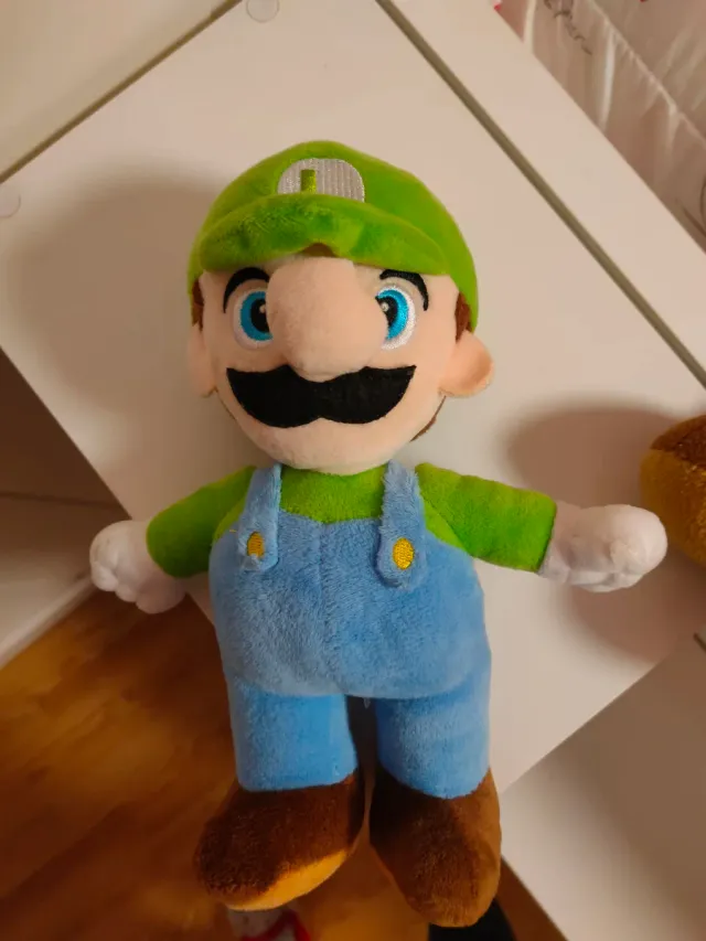 Peluches Mario Bros y Luigi
