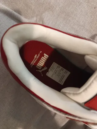 Zapatillas Puma Slipstream Blancas y Rojas