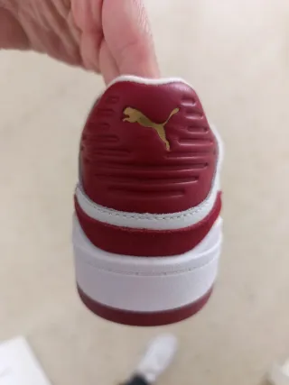 Zapatillas Puma Slipstream Blancas y Rojas