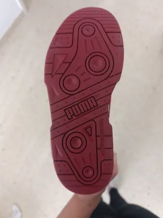 Zapatillas Puma Slipstream Blancas y Rojas