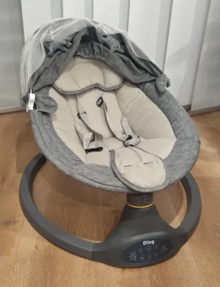 Hamaca balancín eléctricacon sonido para bebés