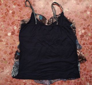 Blusa estampada volantes