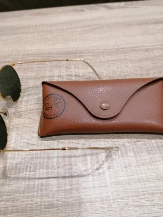 Gafas de Sol Ray-Ban Redondas Blancas-Baush e Lomb