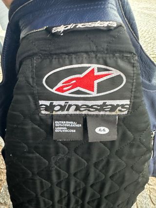 Casaco Alpinestars Azul e Branco