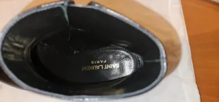 Stivali Saint Laurent n.38.5 vera pelle, nuovo