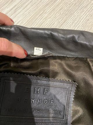 Gabardina Piel BANHOF Marrón Chocolate