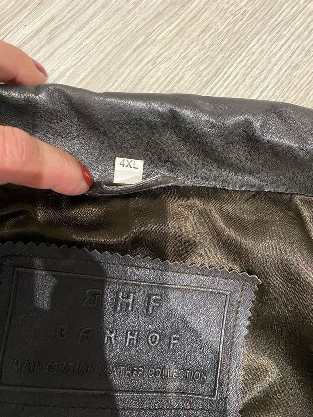 Gabardina Piel BANHOF Marrón Chocolate