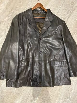 Gabardina Piel BANHOF Marrón Chocolate