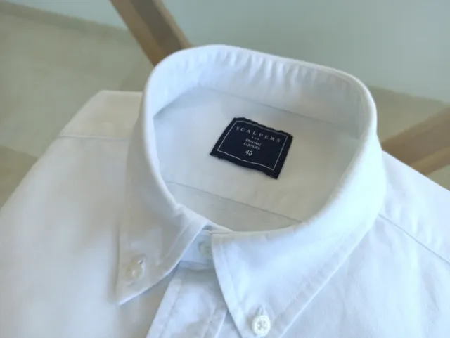 Camisa Hombre Scalpers Talla 40 M