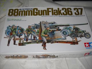 Tamiya 1/35 German 88mm Gun Flak 36/37