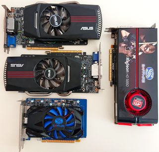 Lotto GPU 2x GTX 650 - HD 7750 - HD 5850 ricambi