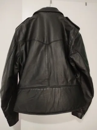 Chaqueta de cuero customizada