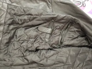 Chaqueta de cuero customizada