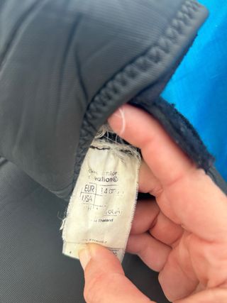 Neopreno Triboard 3/3mm Talla 14 Chico