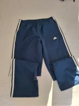Pantalón Adidas Talla L Azul