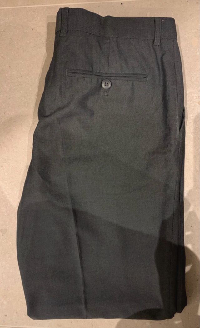 Pantalón de traje gris