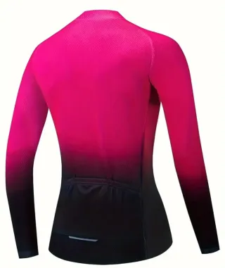 Maillot Ciclismo Mujer Manga Larga