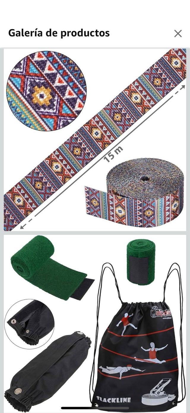 Bolsa Slackline Alpidex