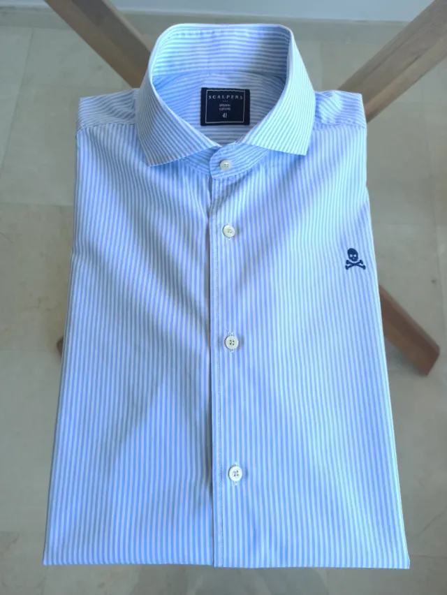 Camisa Hombre Scalpers Talla 41 M