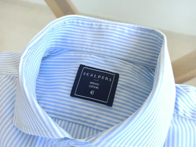 Camisa Hombre Scalpers Talla 41 M