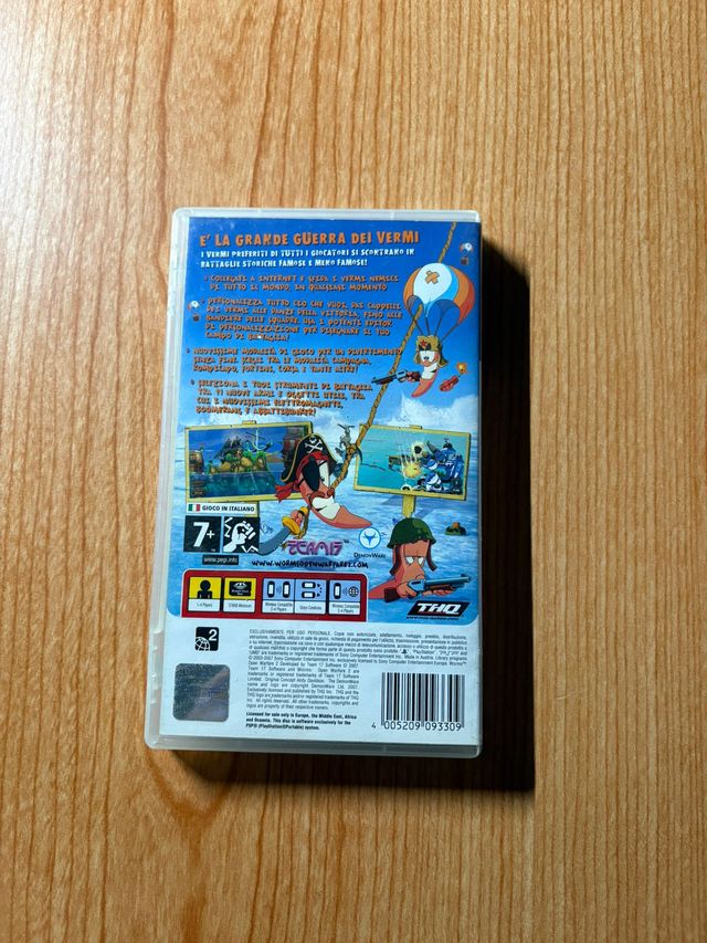 Worms 2 Open Warfare PSP