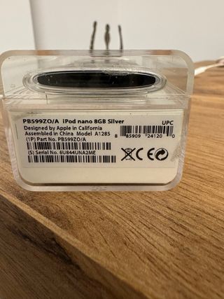 iPod Nano 4ta Gen 8GB Plata A1285