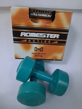 Mancuernas Romester 2x2 kg con caja