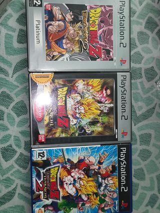 Juegos PS2 Dragon Ball Z (2 Títulos)