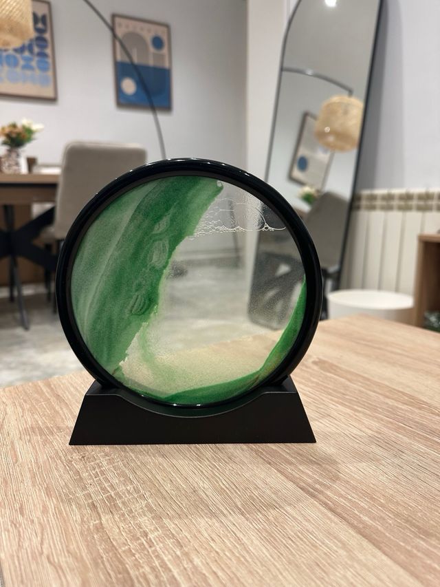 Decoración Arena Dinámica Verde