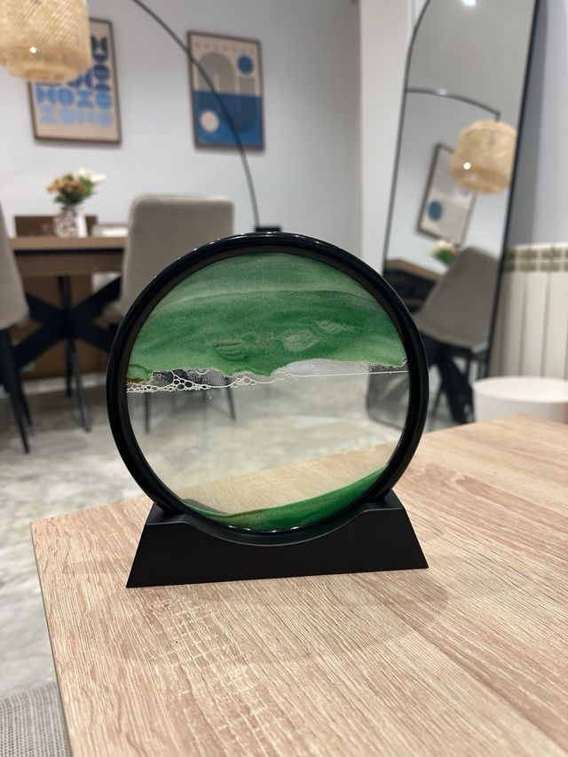 Decoración Arena Dinámica Verde