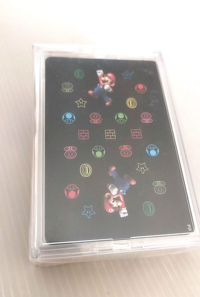 Poker carte Super Mario Bros NEW officia Nintendo