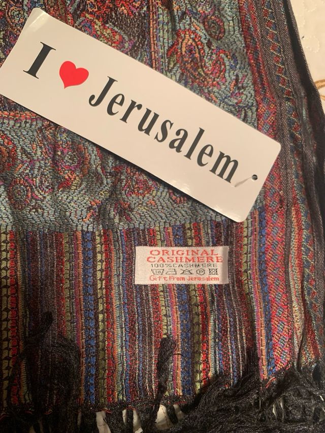 Pañuelo Cachemir Jerusalén