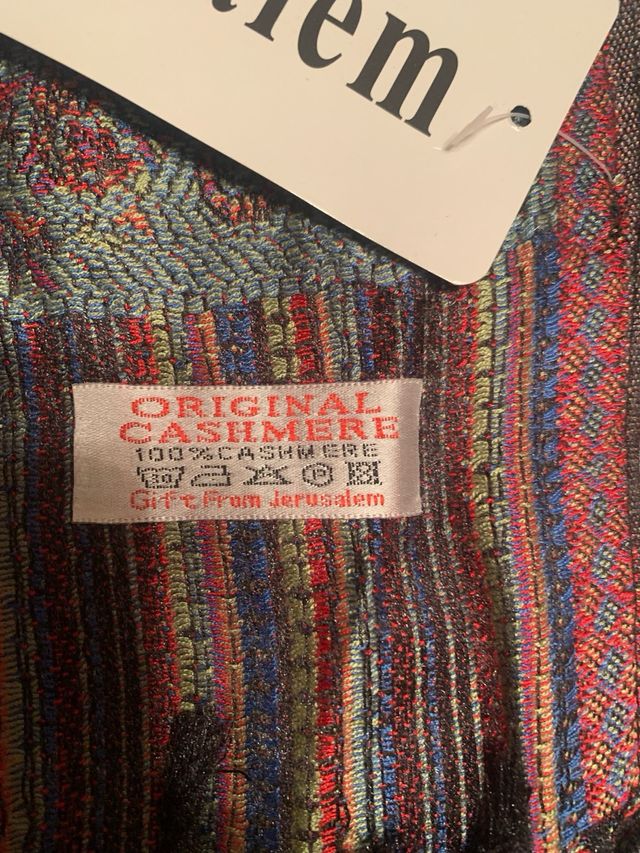 Pañuelo Cachemir Jerusalén