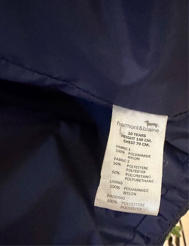 Giubbino Harmont & Blaine originale tg. 10 anni